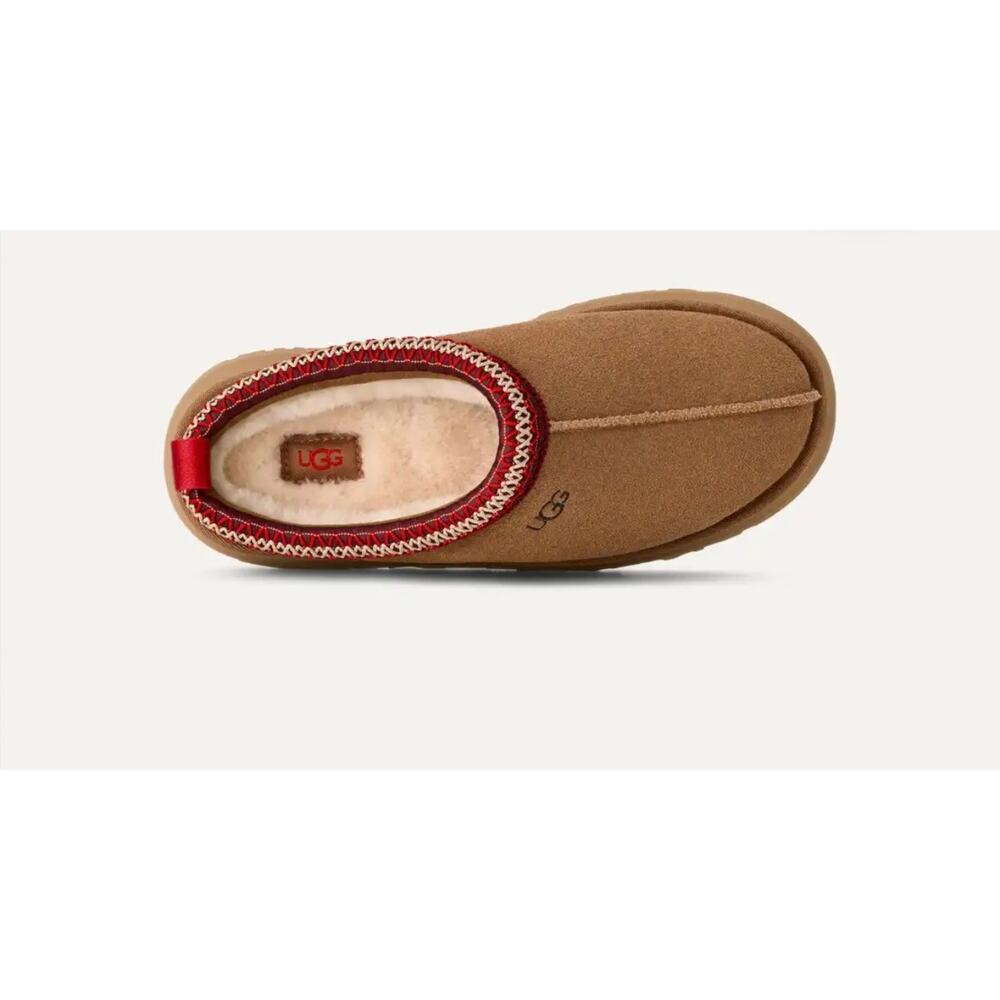 UGG Tazz Platform Slippers - Women's Size 10- Chestnut - Picture 2 of 8